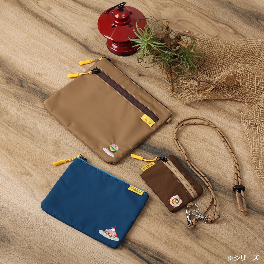 フラットポーチ L