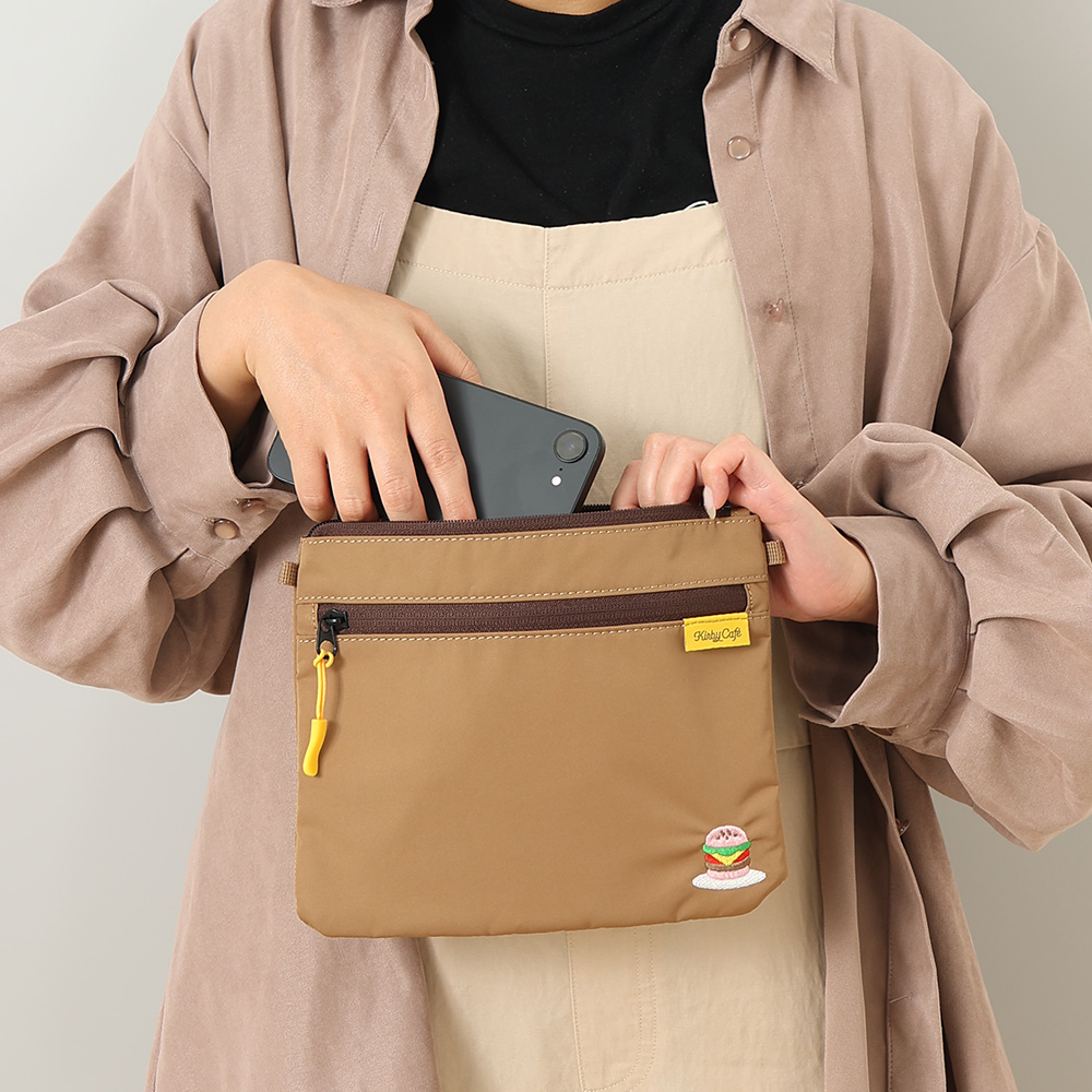 フラットポーチ L