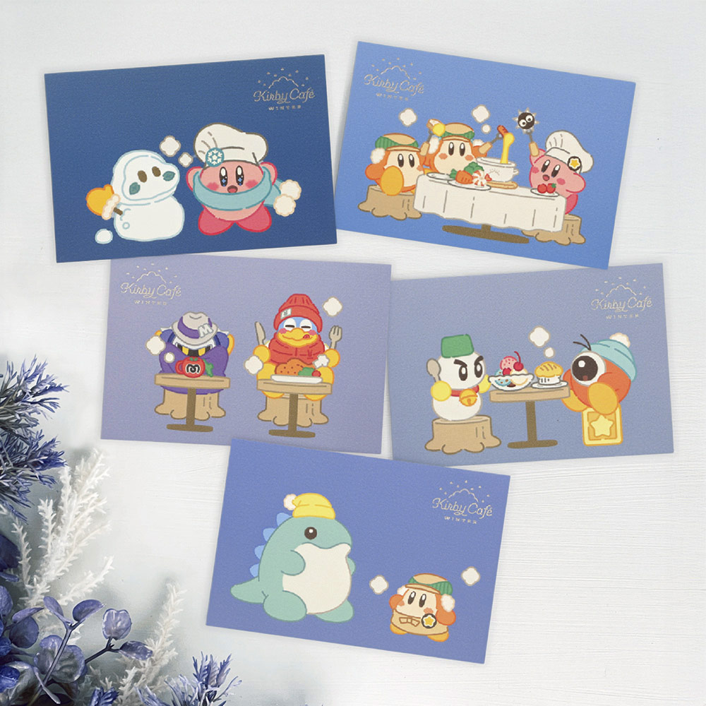 ※11月12日12時発売開始※ KC WINTER 箔押しポストカードセット