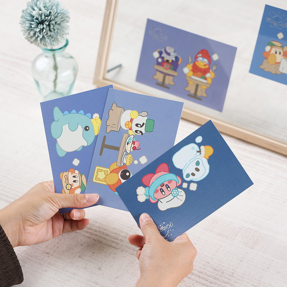 KC WINTER 箔押しポストカードセット