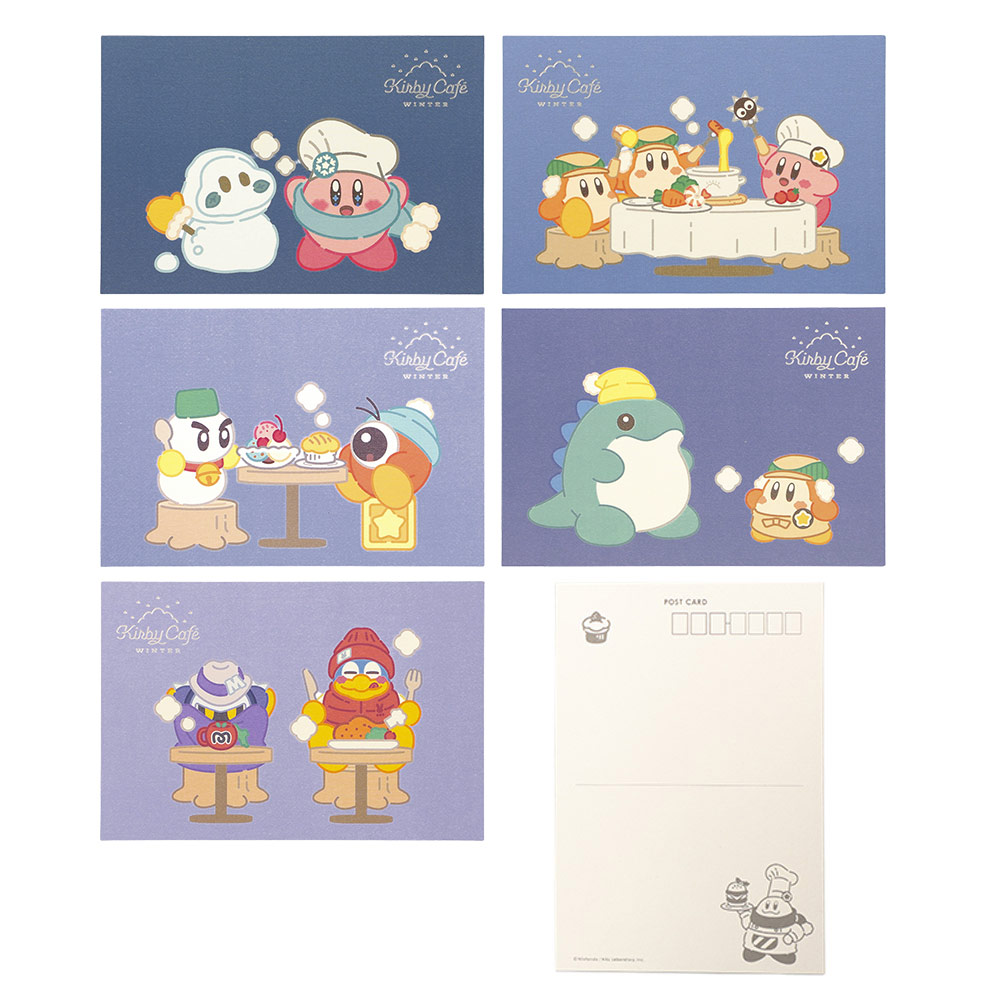 KC WINTER 箔押しポストカードセット