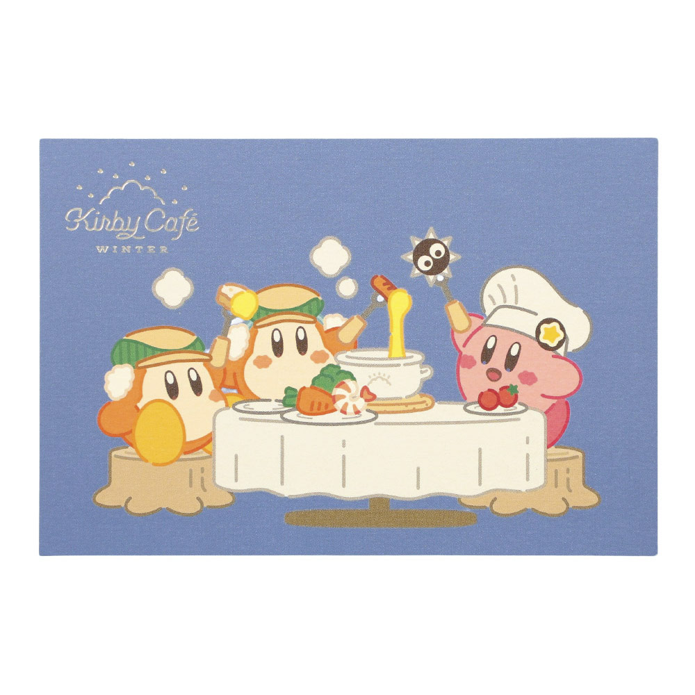 KC WINTER 箔押しポストカードセット