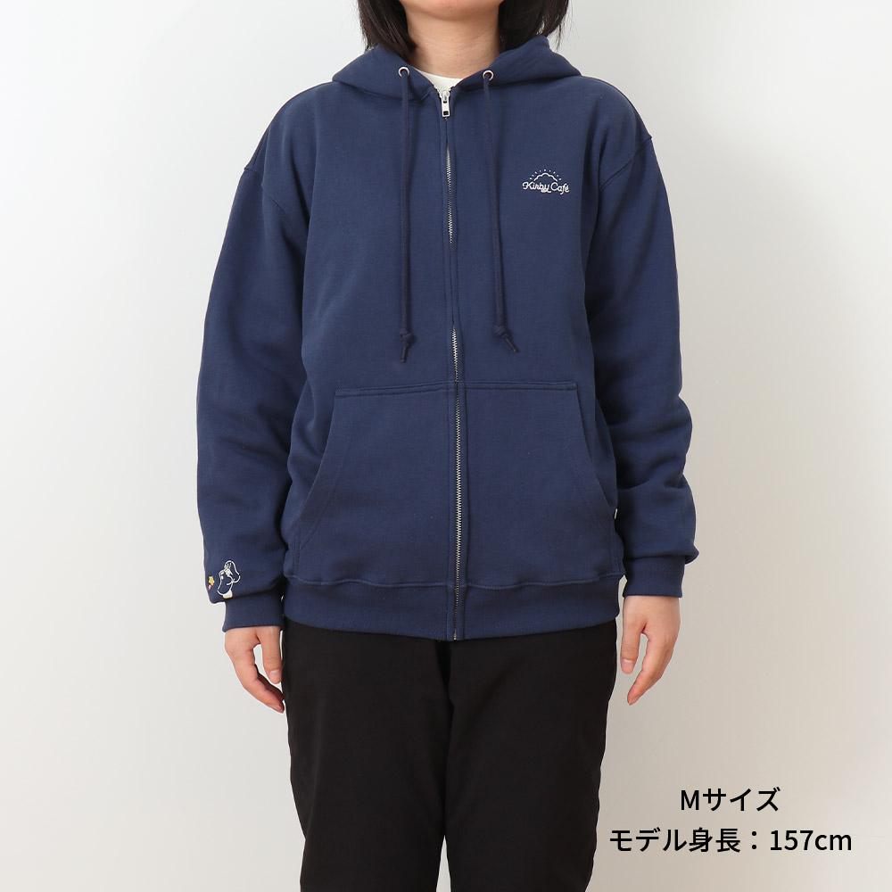 4月17日(金)12時発売開始※ジップアップパーカー ネイビーM