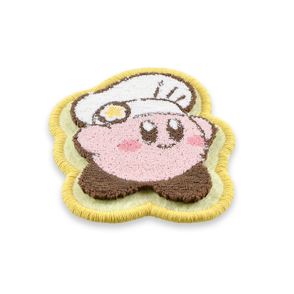 6月19日(金)12時発売開始※ブラシタッチ刺繍ブローチ カービィ