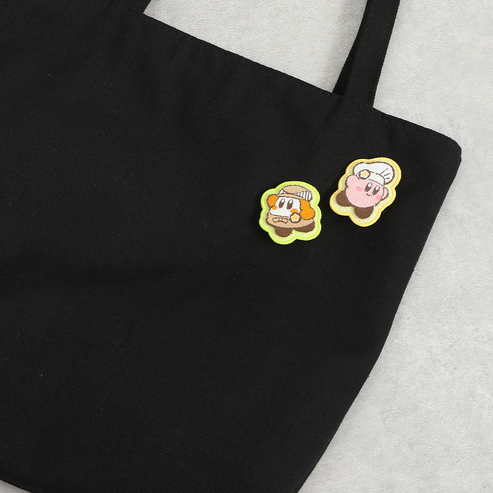 6月19日(金)12時発売開始※ブラシタッチ刺繍ブローチ カービィ