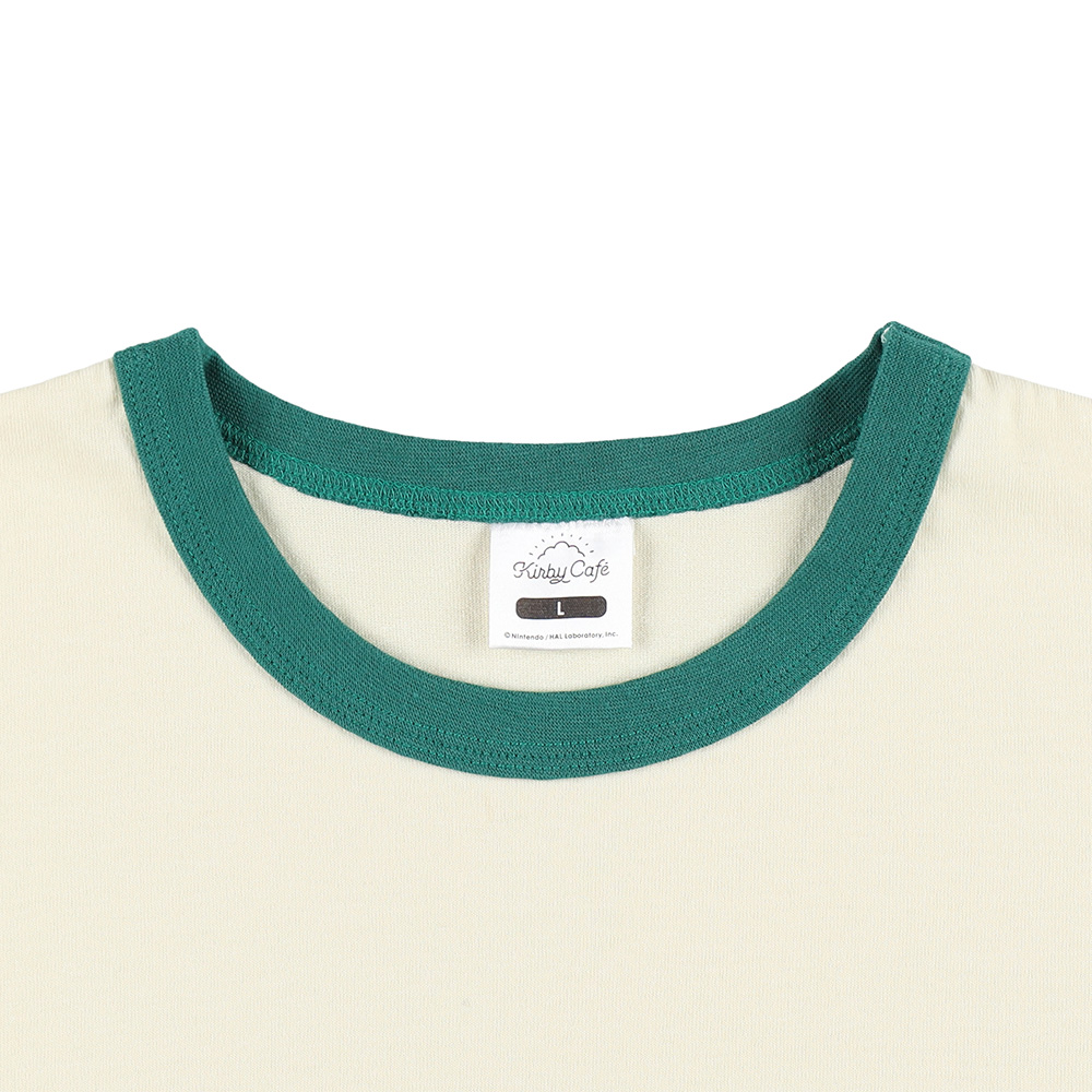 7月8日(水)12時発売開始※リンガーTシャツ アイボリー L