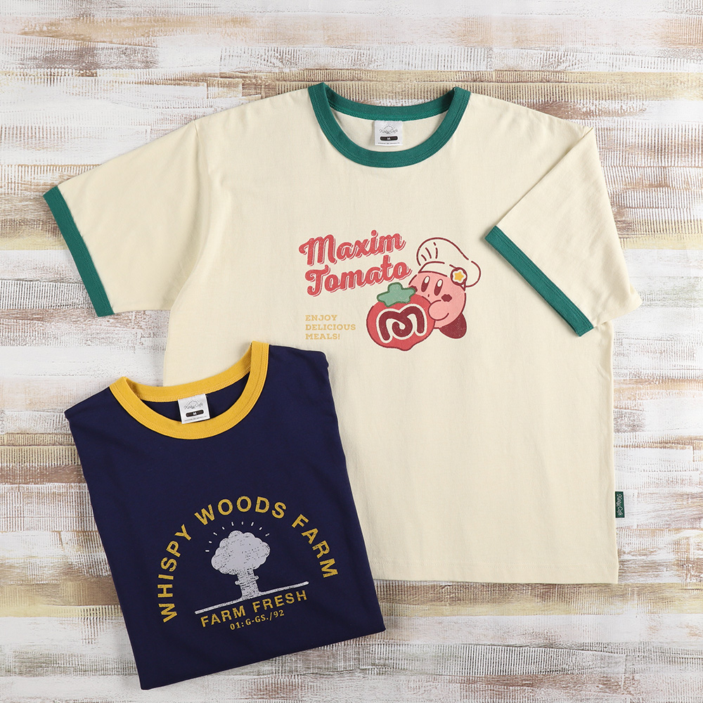7月8日(水)12時発売開始※リンガーTシャツ アイボリー L