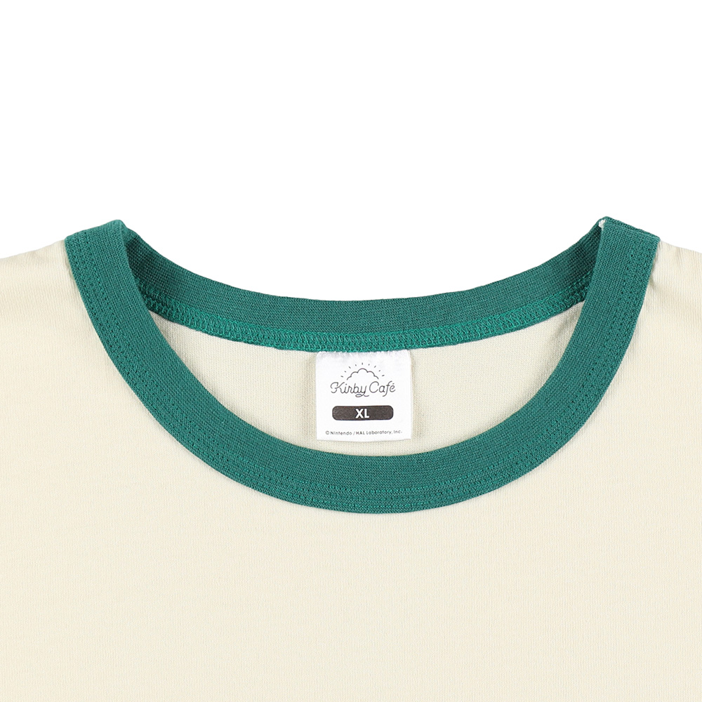 リンガーTシャツ アイボリー XL