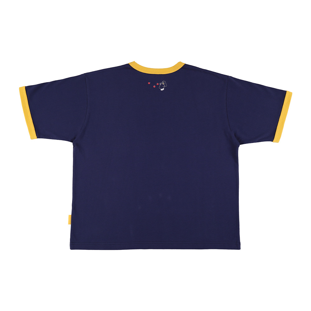 リンガーTシャツ ネイビー L