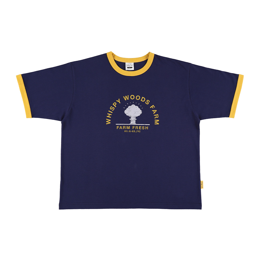 リンガーTシャツ ネイビー XL